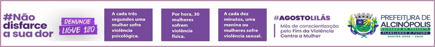PREFEITURA DE ALCINÓPOLIS AGOSTO